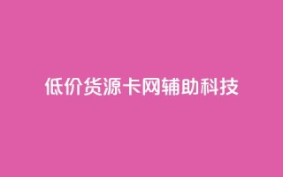 低价货源卡网辅助科技,快手业务区自助 - 自助下单24小时平台最便宜 - 网红助手平台哪个好用